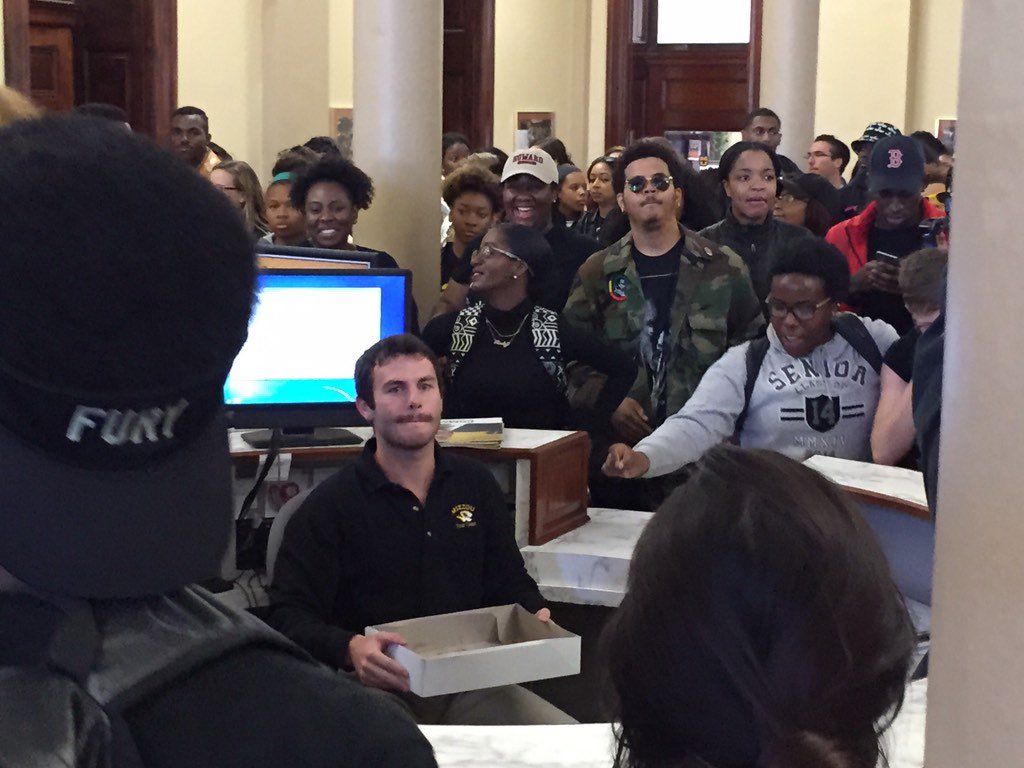Dude who was at reception at Jesse Hall was like uhhh anyone want a doughnut?