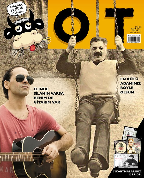 ot_dergi's tweet photo. Elinde Silahın Varsa 
Benim De Gitarım Var
#OTdergi Kasım sayısı https://t.co/Ft6yg0dKVL