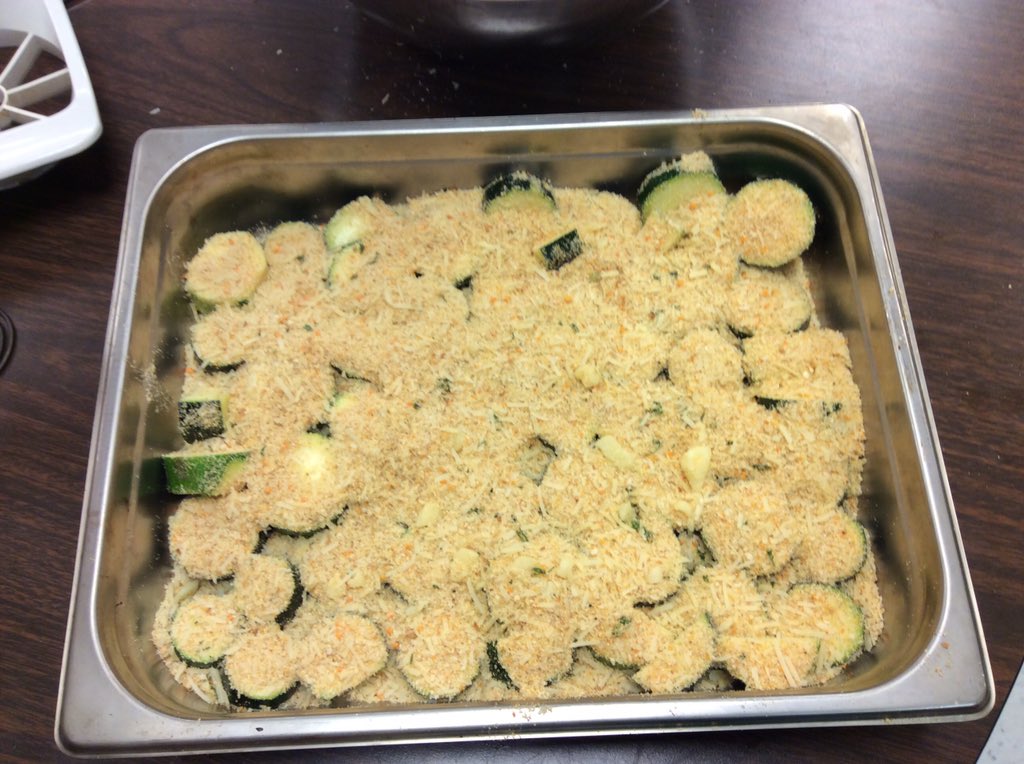 #Farmtoschool lunch today! Students have been cooking and creating. #sd61learn