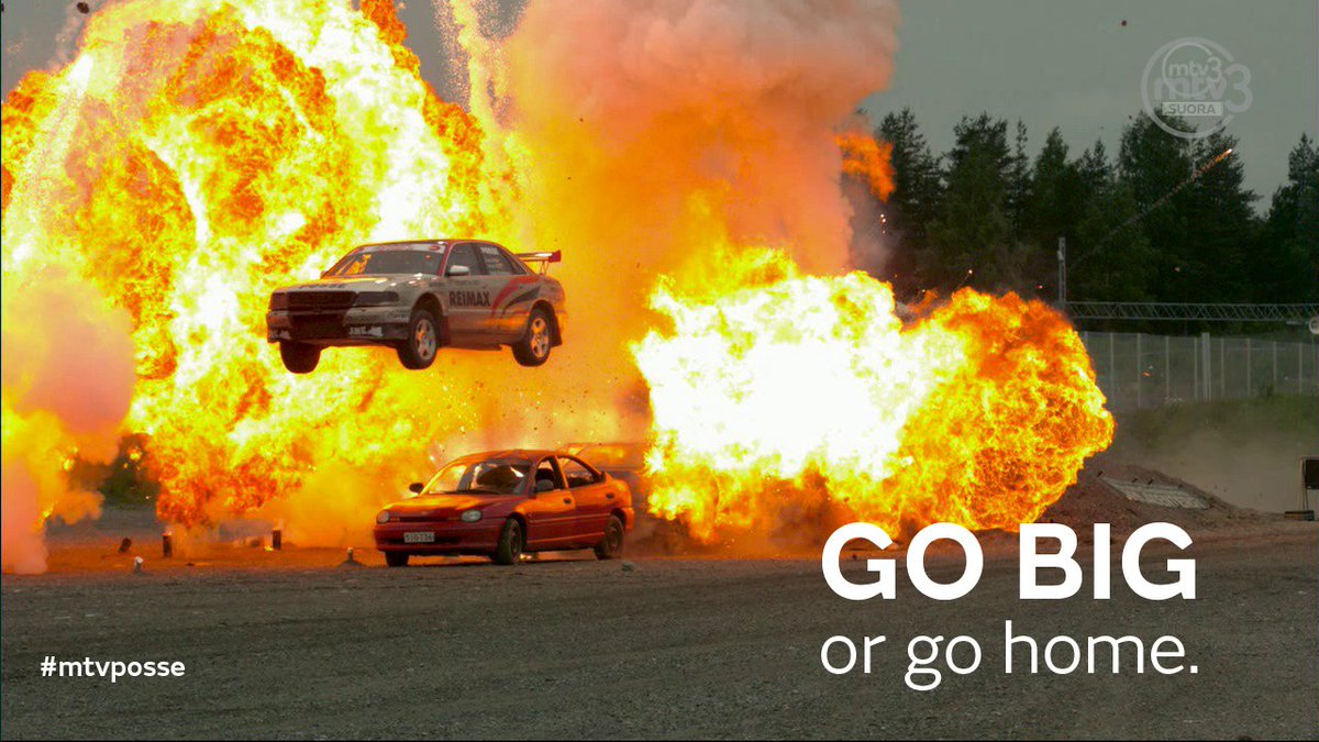 MTVPosse's tweet photo. GO BIG - or go home.
@TeemuSel8nne #mtvposse #stuntti https://t.co/qtP8Q8FXga
