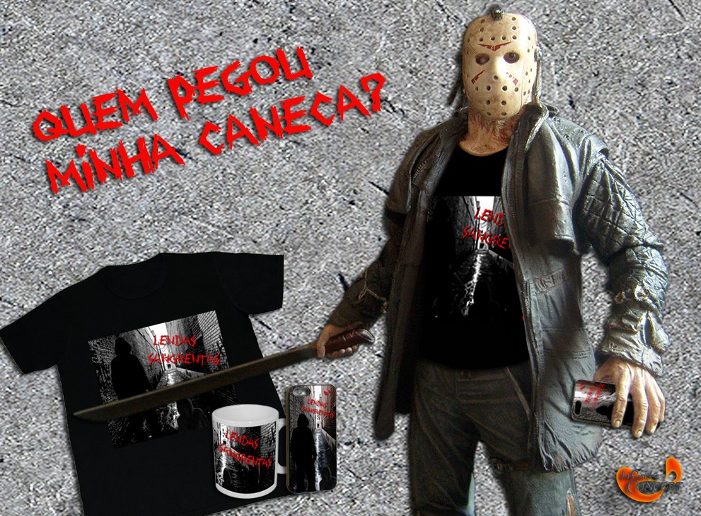 InfConceptBR's tweet photo. Encontre pro Jason #friday13th em https://t.co/R1QZMhwVpO #Camiseta #Caneca #CelCase #InfiniteConcept https://t.co/DuL0KPd6zQ