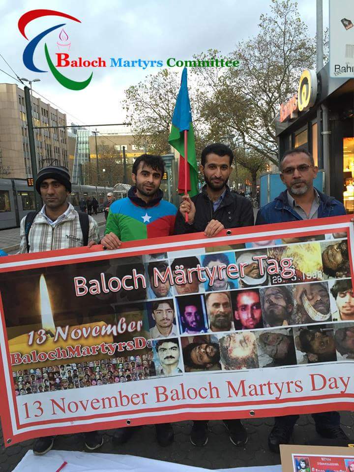 BalochShuhda's tweet photo. #BalochMartyrsDay Dusseldorf #Germany flowers and candlelight vigil for Martyrs of struggle for #FreeBalochistan https://t.co/r1czIDEVOm