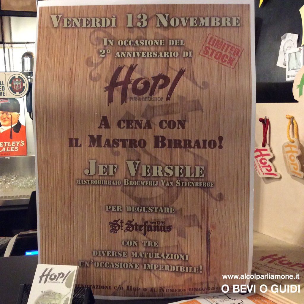 StStefanus_IT's tweet photo. Si parte con la degustazione...intanto buon compleanno #Hop un anniversario davvero speciale! #StStefanus https://t.co/jRXvlKpcKI