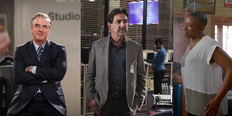 Happy birthday to Chris Noth, & 3 great actors!   