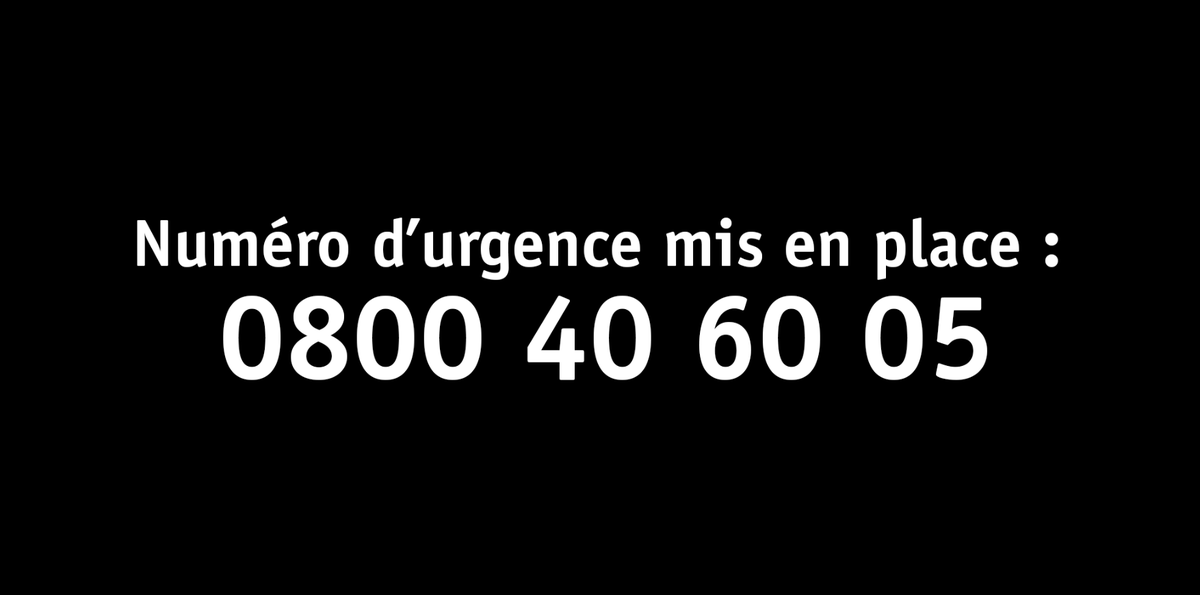Numéro d'urgence mis en place, #PorteOuverte sur porteouverteparis.tumblr.com  <a href="/MisterVonline/">Mister V</a> <a href="/NormanDesVideos/">NORMAN</a>