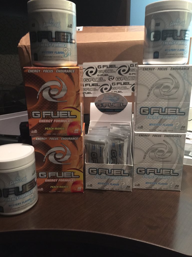 XGNOfficial's tweet image. Want a tub of mystery flavor Gfuel? Follow @IGLeSports and RT when done, will pick two winners on 11/20/15.