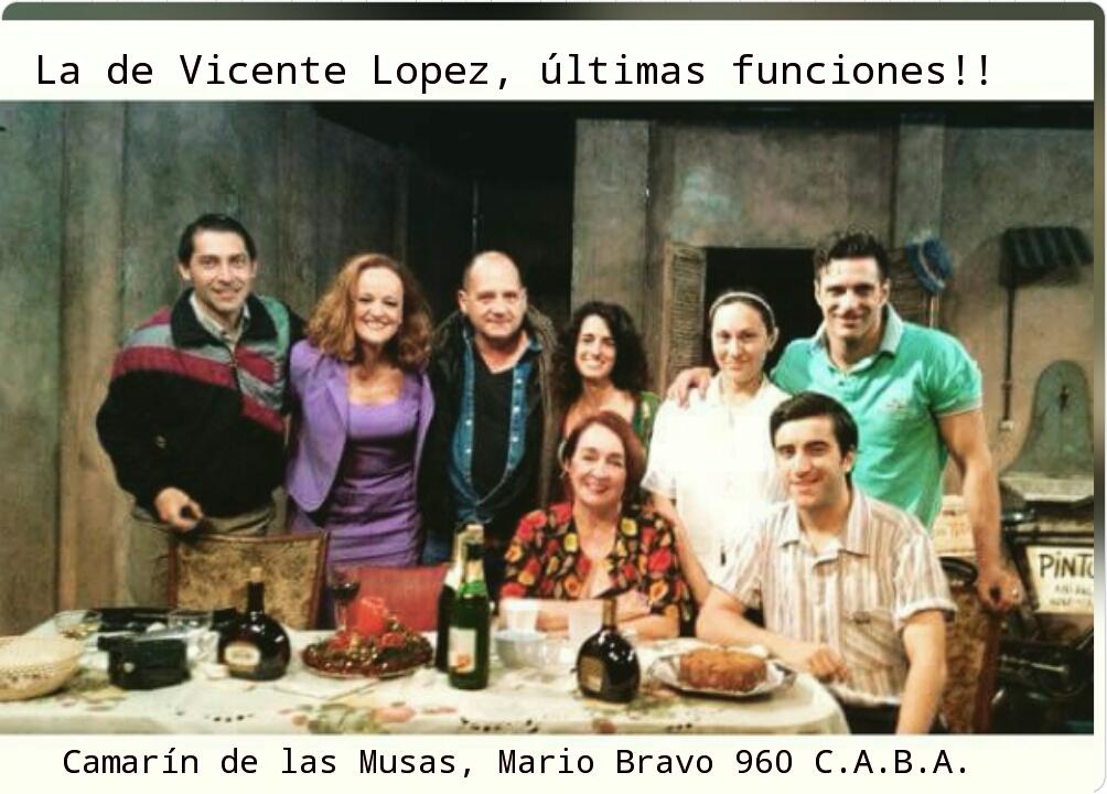 DedicadoJChavez's tweet photo. #LDVL funciones sábados 20 y 22hs, obra escrita y dirigida x Julio entradas  En vta en https://t.co/IN0aw1sb5R 🙌😊😉 https://t.co/6mzxtZ15mP