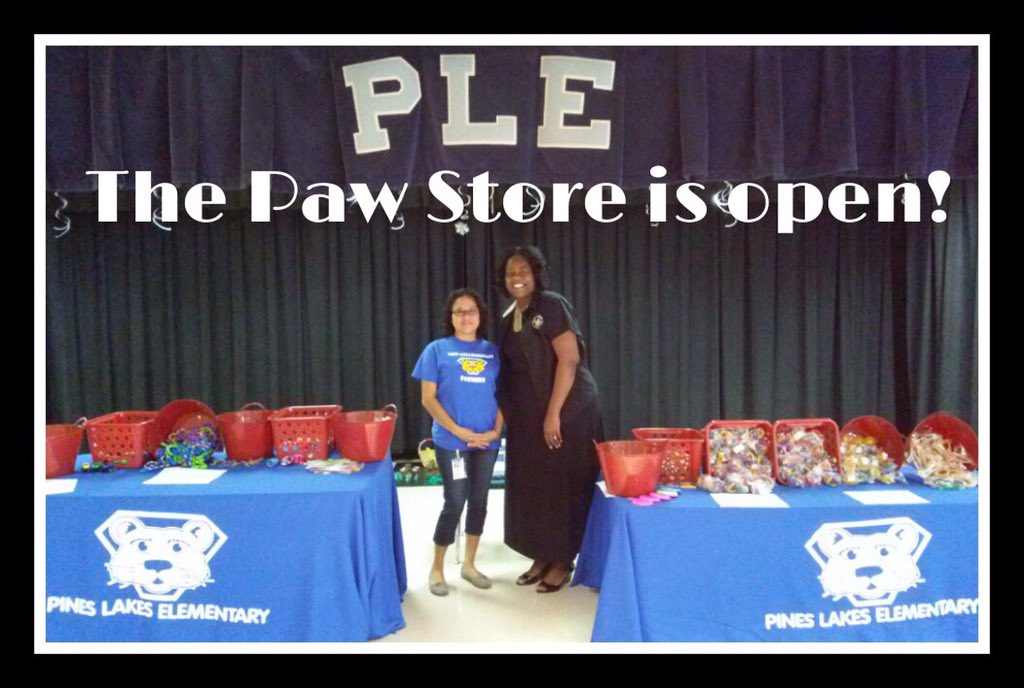 PAW-Some PLE students redeemed their PAW Bucks today! Special thanks go Mrs Netter and the STEM-azing PLE staff!