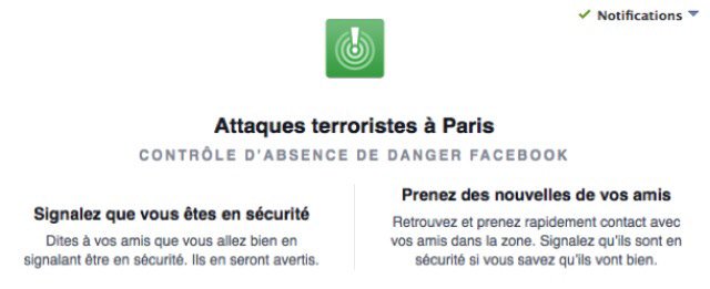 AliceVachet's tweet photo. #Facebook déclenche son plan d'urgence pour savoir si vos amis sont en sécurité ! #FusilladeParis https://t.co/hhWBOJrUsZ