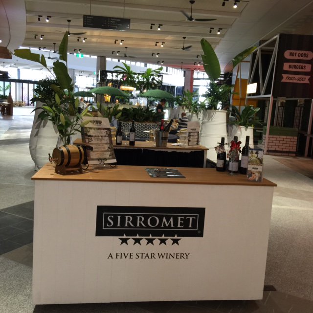 Check out the new Patio precinct at Pacific Fair this weekend and visit our pop up stand for a free wine tasting!
