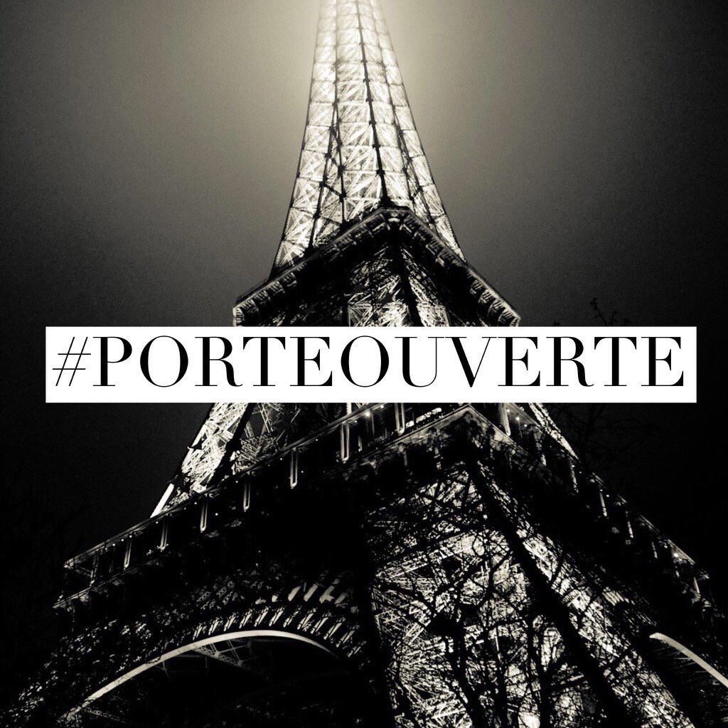 If you're in Paris and need somewhere safe to stay or can offer somewhere safe, please use this hashtag.