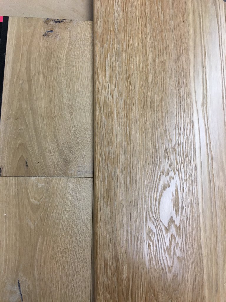 Qualitytreads's tweet photo. Another Quality match to Hallmark Floors Laguna wire brushed and stain matched https://t.co/107FBuHQp5