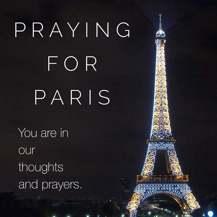 Miss_JamieLee1's tweet photo. #PrayingForPeaceInParis  #thoughtswithparis # https://t.co/S6chHqeG1L