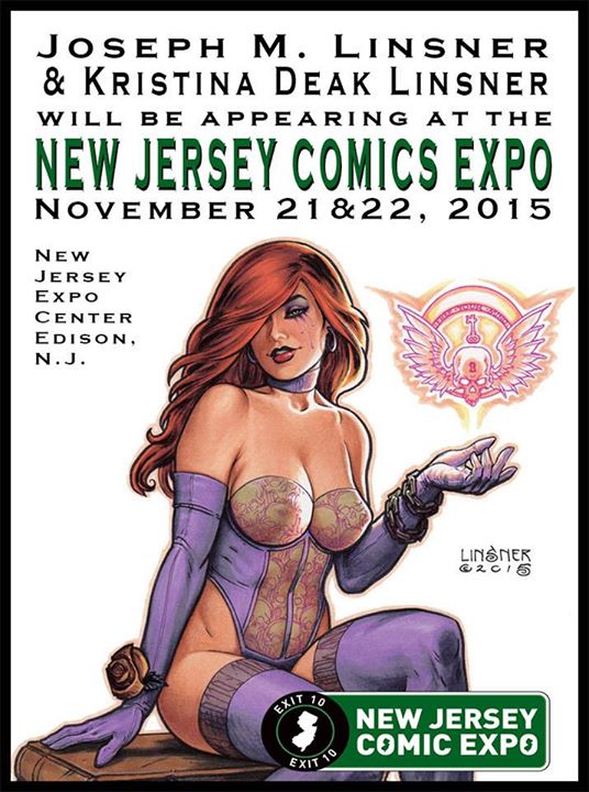 Hey Kids, come + see me @KristinaDeak I'll be signing+drawing. I am taking commissions. newjerseycomicexpo.com