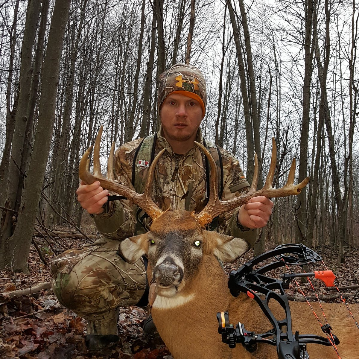 jayk430's tweet photo. BBD in Ohio! Public land bruiser! #beararchery #scentlok #eastonarchery  #uahunt #huntohio https://t.co/VQRr2Sh3oH