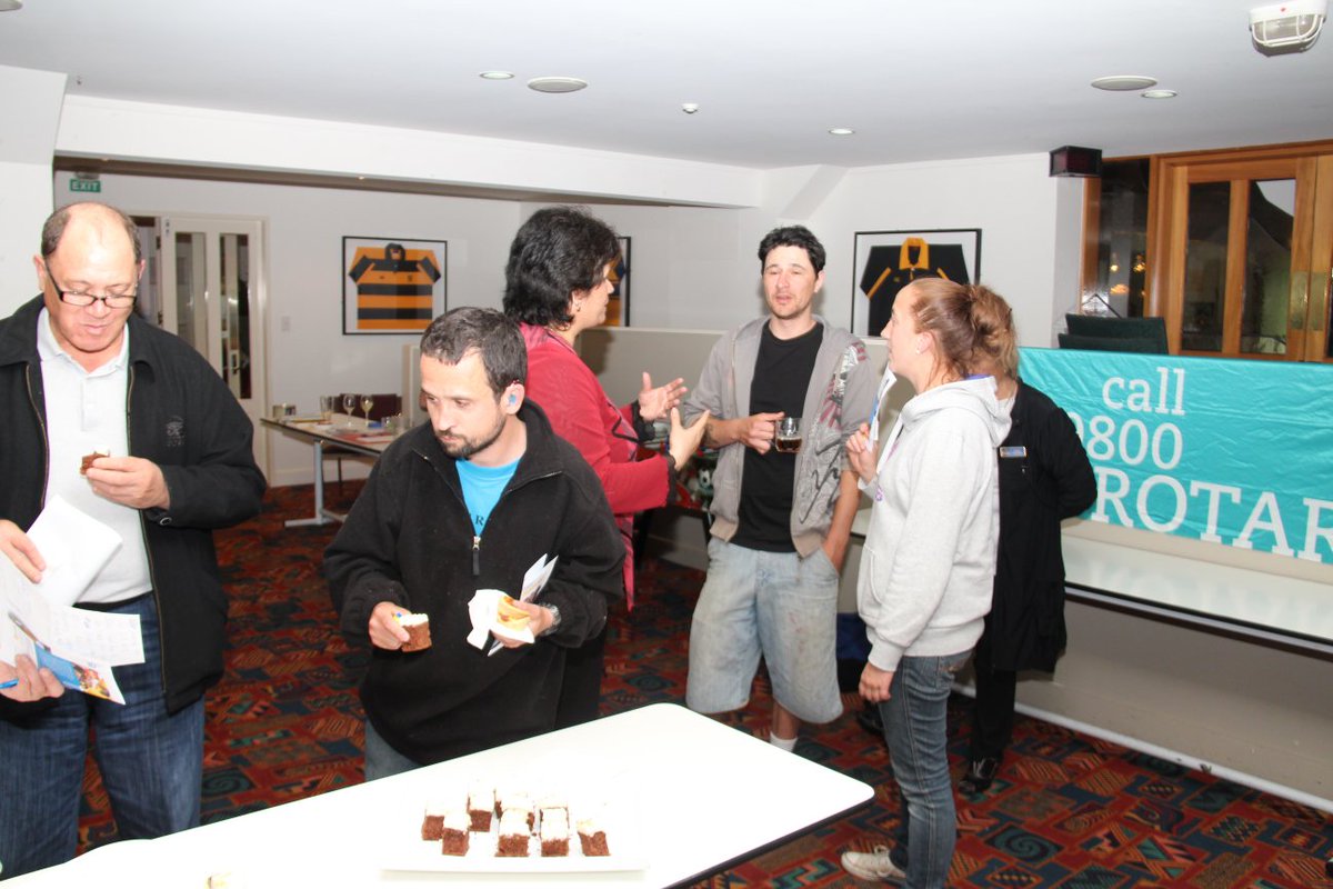 PoriruaRotary's tweet image. A successful #rotaryopenevening and #rotaryevent