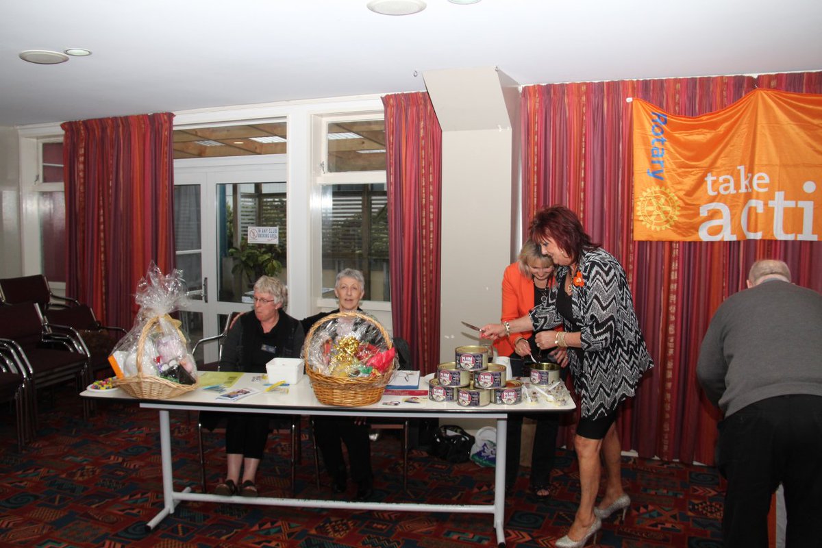 PoriruaRotary's tweet image. A successful #rotaryopenevening and #rotaryevent