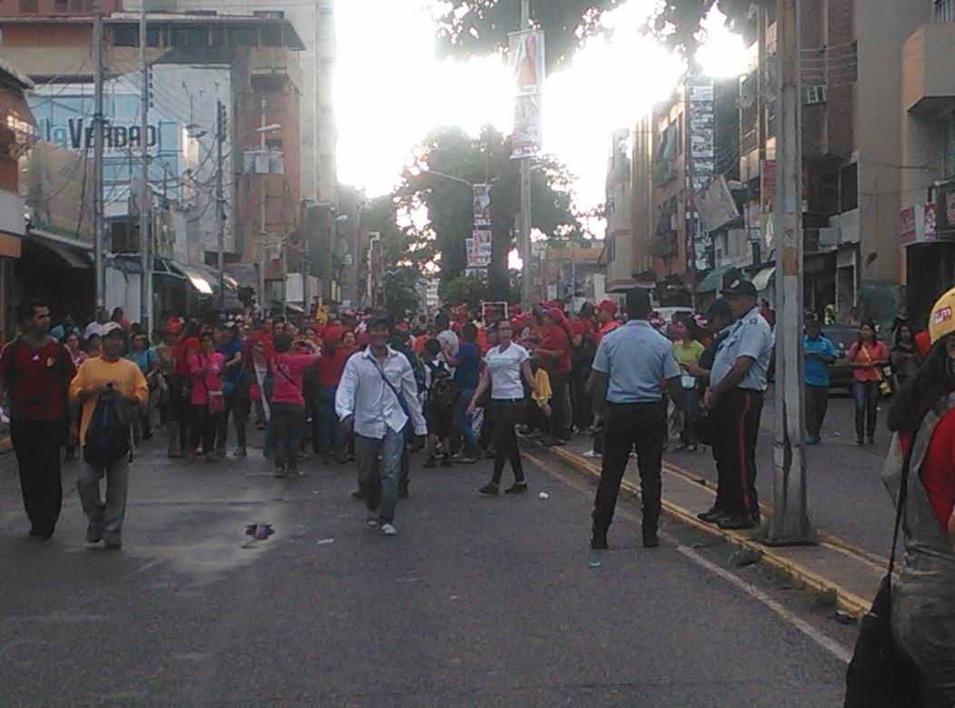 Nuestro vocero @josejyus1 en agitación inicio de campaña #MonagasConDiosdado marcha del triunfo del 6D