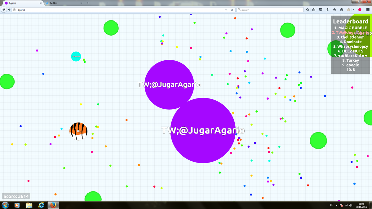 JugarAgario's tweet photo. Ahora. #Agario https://t.co/5EiSPX4WmG