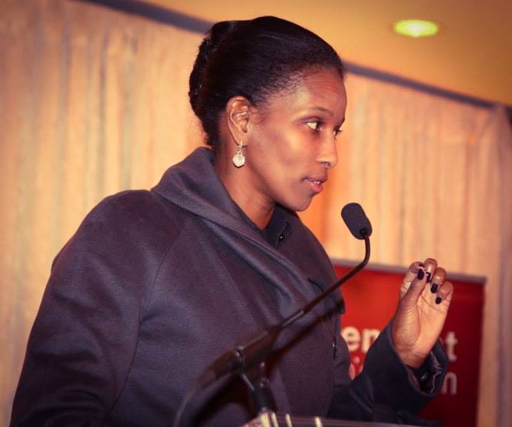 Happy Birthday  Ayaan Hirsi Ali.
Photo by Barry Morgenstein 