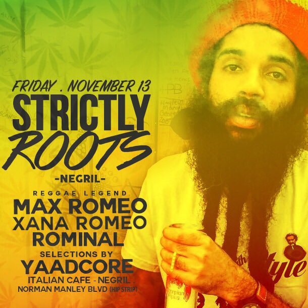 DubwiseJamaica's tweet photo. STRICTLY ROOTS TODAY IN NEGRIL π―π² // @iAmYaadcore @XanaRomeo #MaxRomeo #Rominal https://t.co/KgGtcCeofx