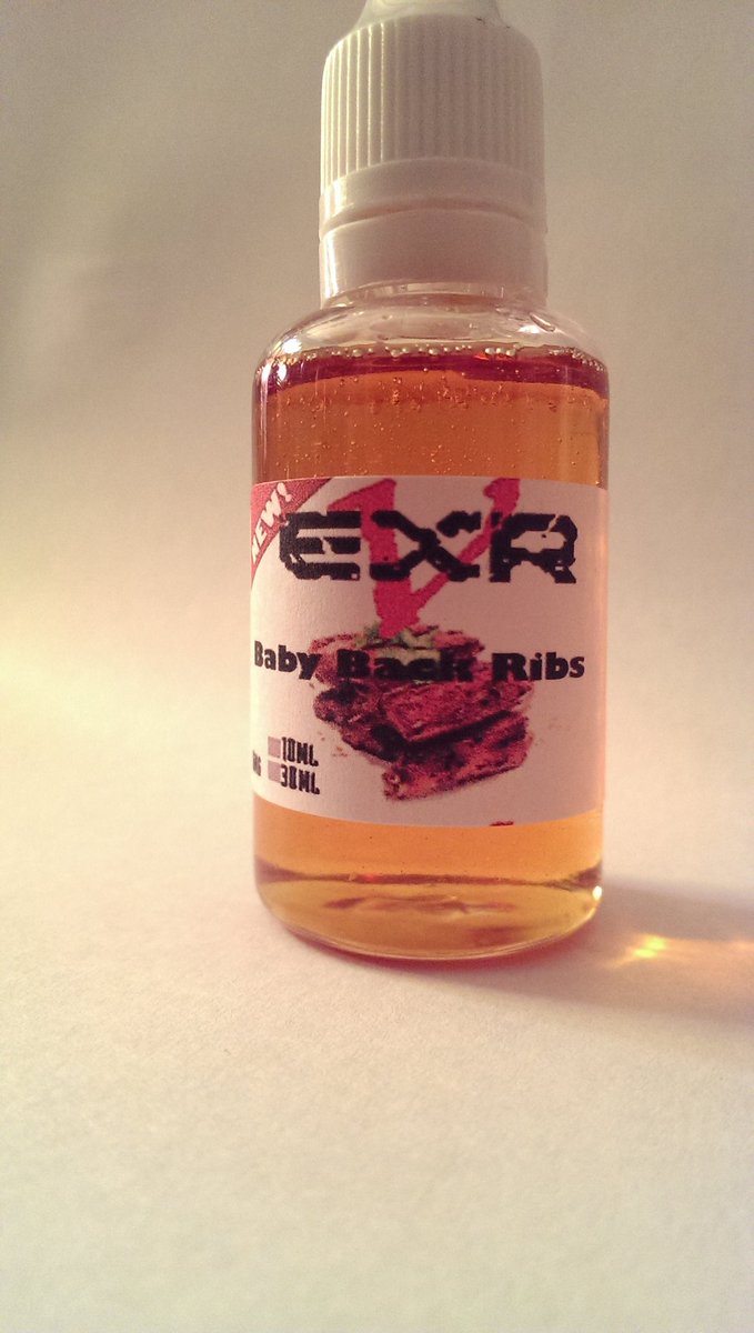 EXRvape's tweet photo. All new! Be adventurous! Ribs Eliquid! #vape #vapelife #vapeon #ecig #ELIQUID #ecommerce #vapefam #vapefamily https://t.co/7PGQt3Vy7w