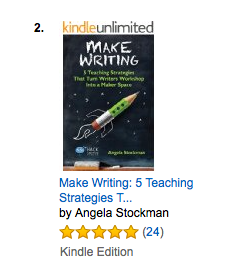 markbarnes19's tweet photo. #MakeWriting is already #2 on Amazon. Help make it a Bestseller https://t.co/BCTtSIdoHW https://t.co/7KVKUQpE3p