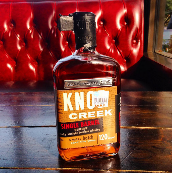 Meet the GP Knob Creek barrel proof bourbon, age stated 10yrs. Srsly rich and bold in character. One diamond please!