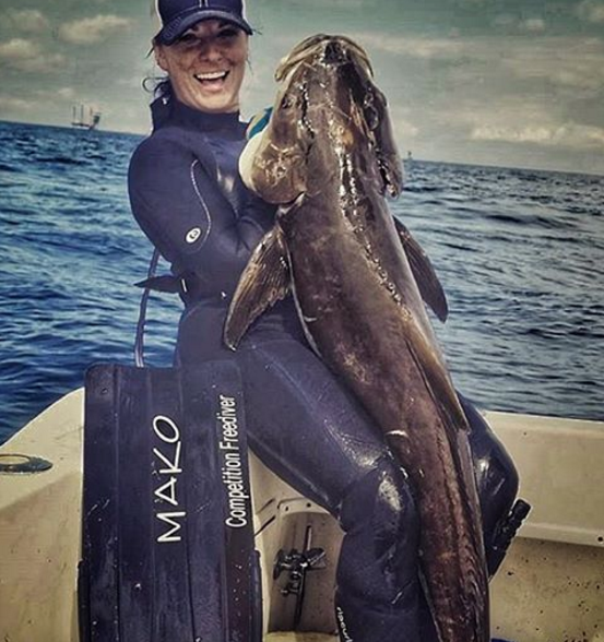filthyanglers's tweet photo. It's Filthy Female Freediving Friday- haha lots of F's up in there. Great accomplishment Martha, #filthyfemale https://t.co/6EXBIUdFKe