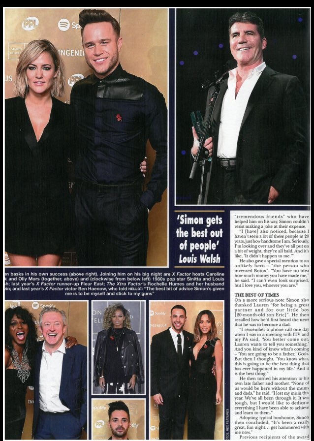 IanWest_PA's tweet photo. Cleaned up in this weeks @hellomag with images from the #mits2015 #MusicIndustryTrustAwards https://t.co/umeVQpOAzY