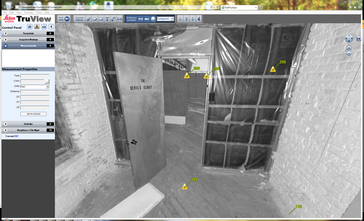 Well, it's official - we scanned the devils closet.