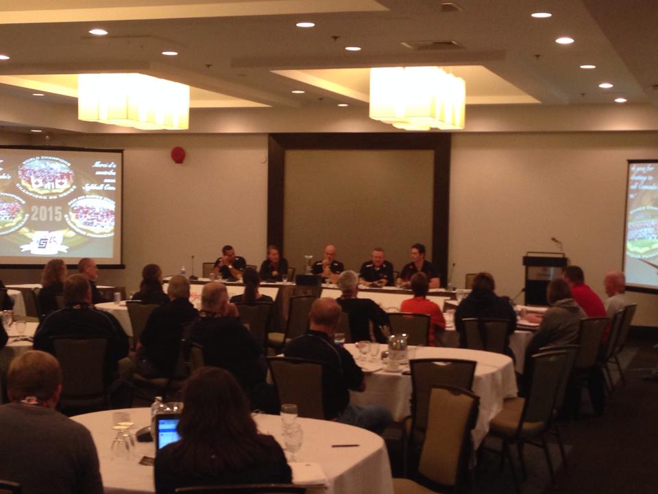 .<a href="/SoftballCanada/">Softball Canada</a> National Team panel with some of the games finest! <a href="/KaleighRafter/">Kaleigh Rafter OLY</a> <a href="/stevemullaley/">Steve Mullaley</a> @jeffellsworth19