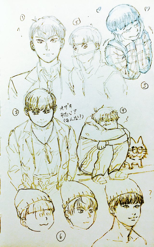 some more matsus…still trying to find a style to draw them in 