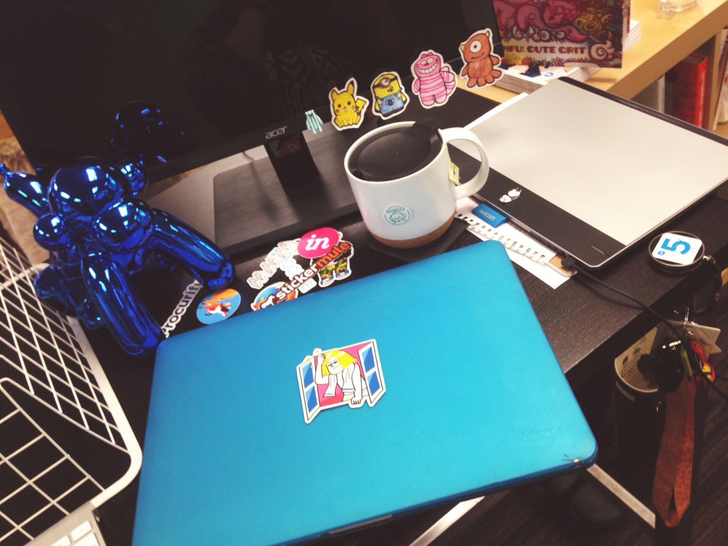 imalicechan's tweet photo. Feeling fabulous~@stickermule #BestLaptopStickers #keepitsimple #igotwaytoomanystickers https://t.co/UD45anbw6I