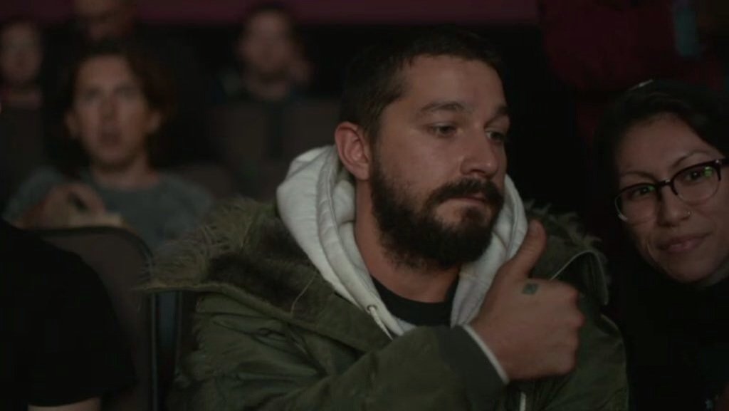 joyurist's tweet photo. shia's tip: if you're too dead inside to smile for a selfie, a thumbs up is a good alternative to convey emotion https://t.co/ac11Kjf6JJ