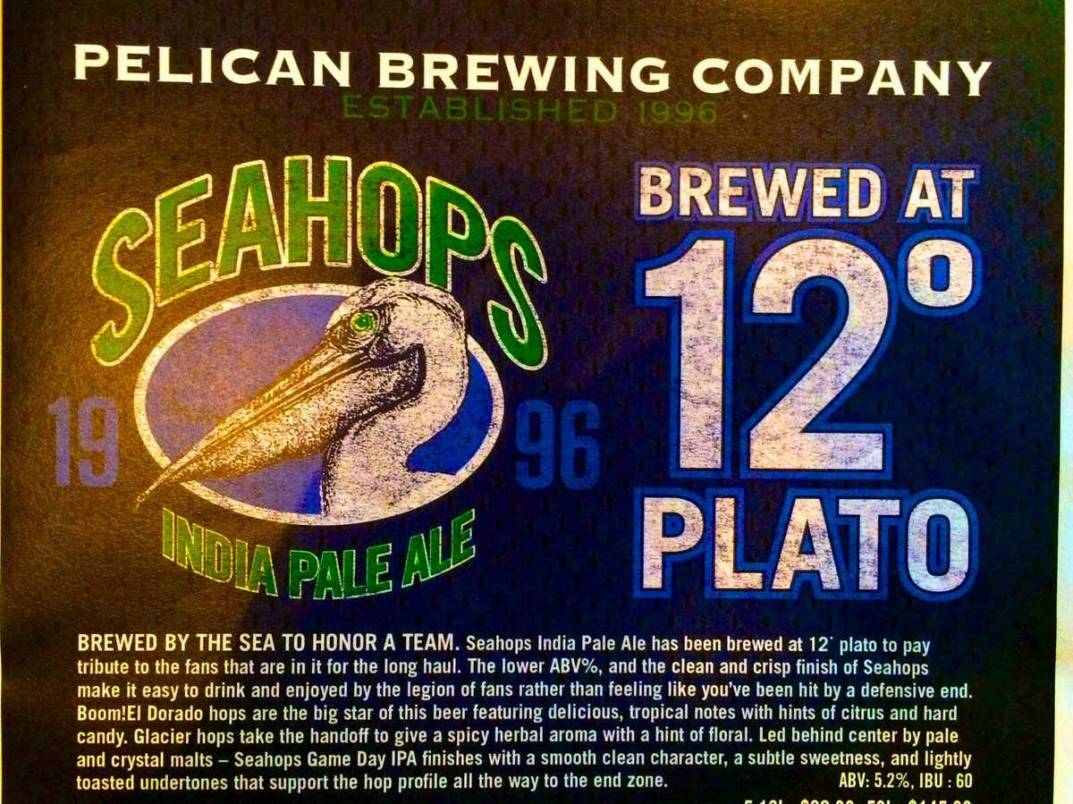 Its Blue Friday! Come in for a Seahops IPA &amp; drink like a 12th fan! 🍻