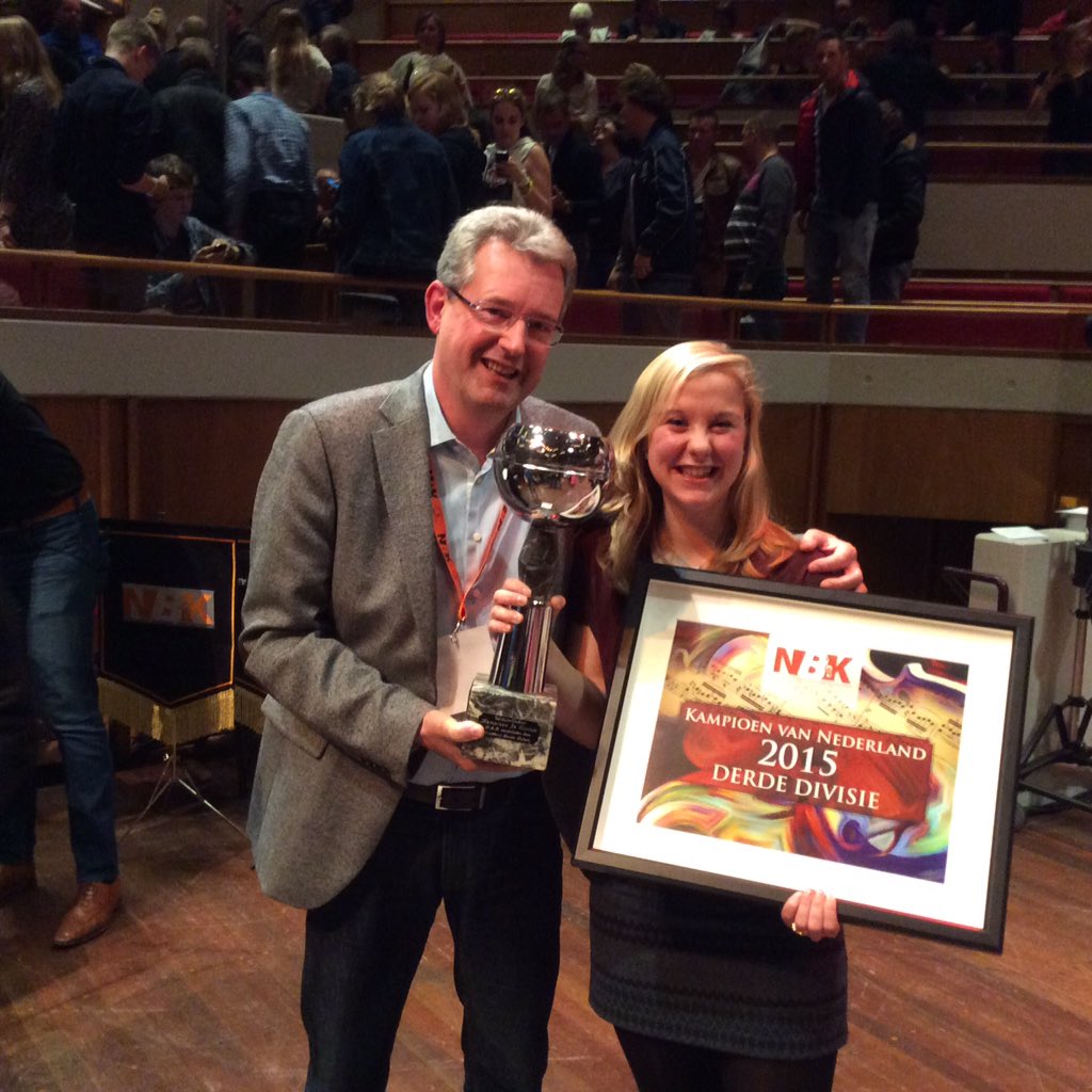 Winnaar <a href="/backumbrass/">Backum Brass</a> @nbk2015 dag. Voor uitslagen zie enbk.nl.