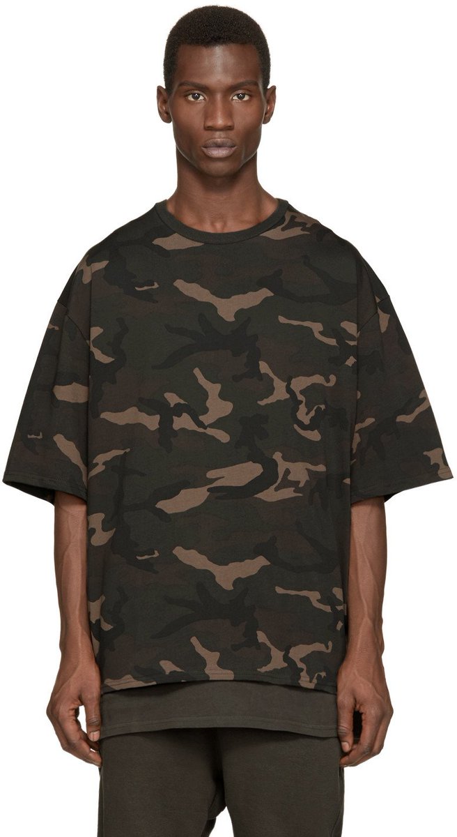 yeezy season 1 camo tee