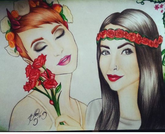 gabiefernandes's tweet photo. Desenho massa que a elisaqc postou la no instagram! AMEI!!! mto obrigada 💕😍 https://t.co/HcJMBSY7UJ