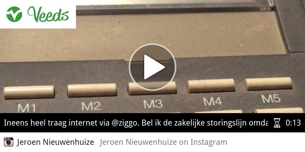 veedsselfie's tweet photo. VIDEO Ineens heel traag internet via @ziggo. Bel ik de zakelijke storingslijn omdat het .. ► https://t.co/KwcgJzCQ1W https://t.co/2iMxQ5gLGF