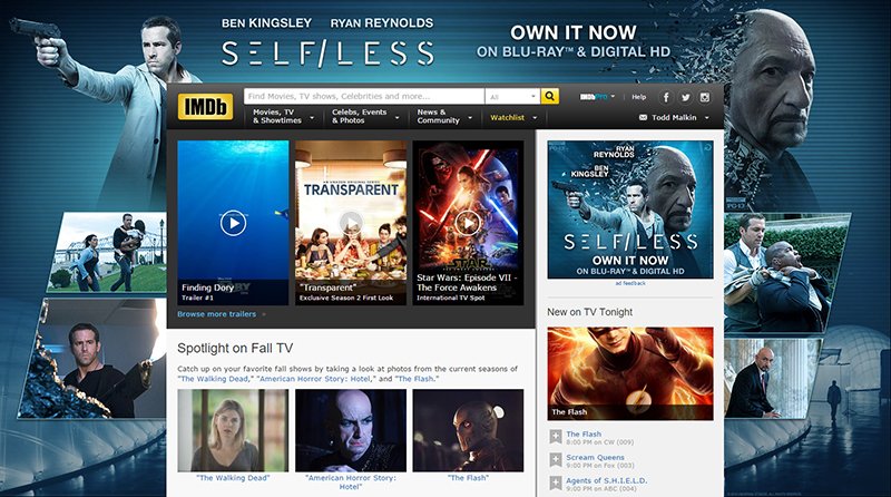 tealab's tweet photo. Check out how selflessly TEALAB has taken over IMDB with this skin campaign. https://t.co/CDfbelSebv