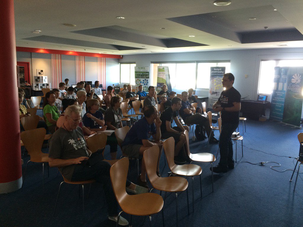 iMarkPhillips's tweet photo. #swcairns is Number 1 in Twitter Comp. even beating #swaustin https://t.co/rbRncQBjNZ