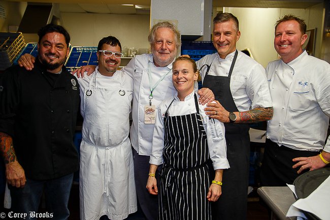 SavannahNow's tweet photo. Spotted®: The James Beard Foundation Celebrity Chef Tour Dinner https://t.co/lu46UKlb2j | @SAVFoodWineFest https://t.co/g7diuqeVZt