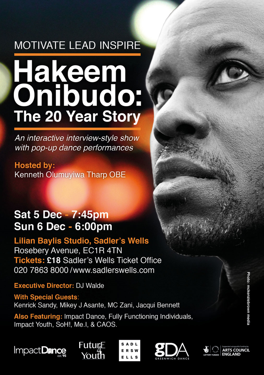 Sidiki djembe plays for this stunning  dance production at Sadlers Wells Tickets link   sadlerswells.com/whats-on/2015/…