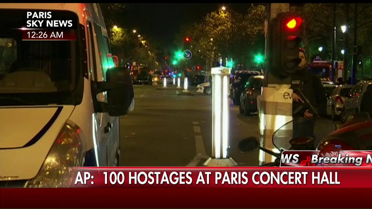 Hostages at Bataclan theatre being slaughtered one by one 