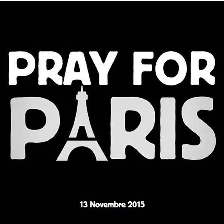 Kat_McNamara's tweet photo. My thoughts &amp;prayers go out to those affected by the Paris attacks. Sending love, strength,&amp; peace.  #prayforparis ❥ https://t.co/HCYedR7cnb