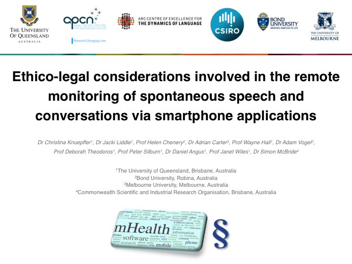 CKnuepffer's tweet photo. Our #ASHA2015 seminar (eth-legal issues in RPM of speech) well received @CoEDLang @APCN_UQ @jacki_liddle @antmandan https://t.co/R1LqFuLpqn