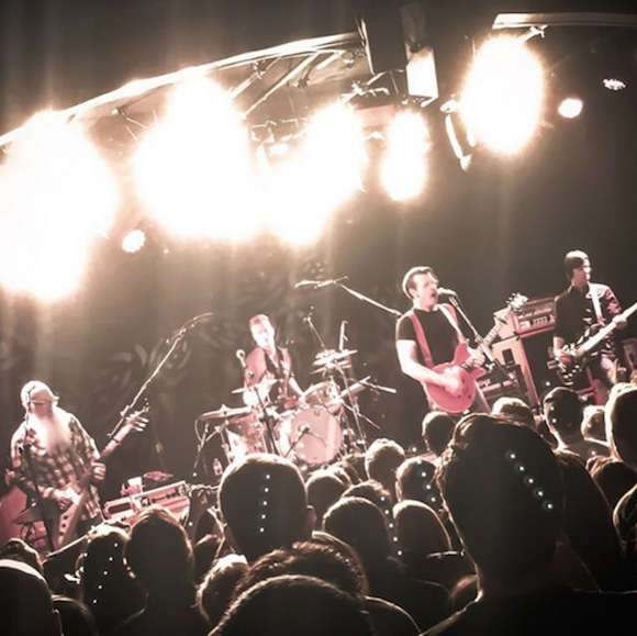 PerezHilton's tweet photo. #EaglesOfDeathMetal band members are reportedly safe after concert shooting! https://t.co/2k8LcwJe8K https://t.co/VjnAN2ONHf