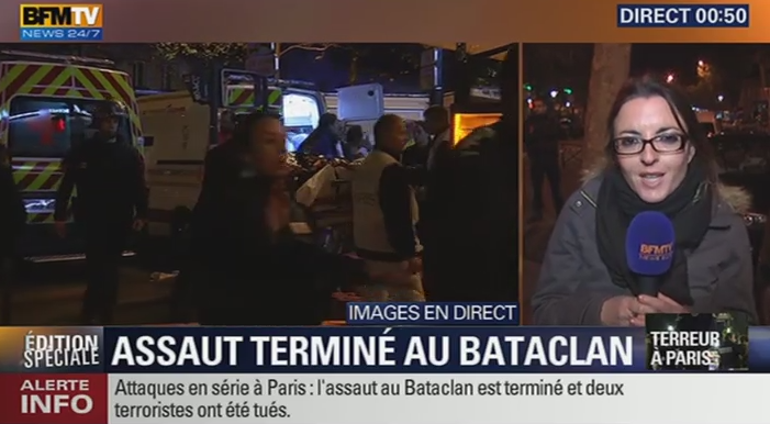 EDITION SPECIALE - Assaut terminé au Bataclan: deux terroristes tués bfmtv.com/mediaplayer/li…
