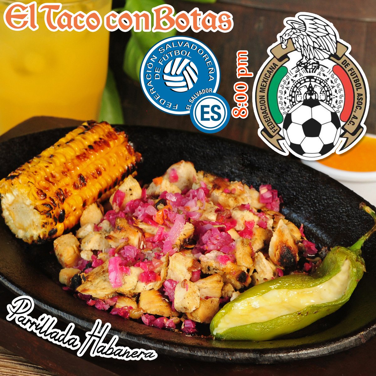 Eltacoconbotas's tweet photo. Apoyemos a la #SelecciónMexicana en su encuentro contra El Salvador, los esperamos este #BuenFin en #eltacoconbotas. https://t.co/JGHVlgaYjJ